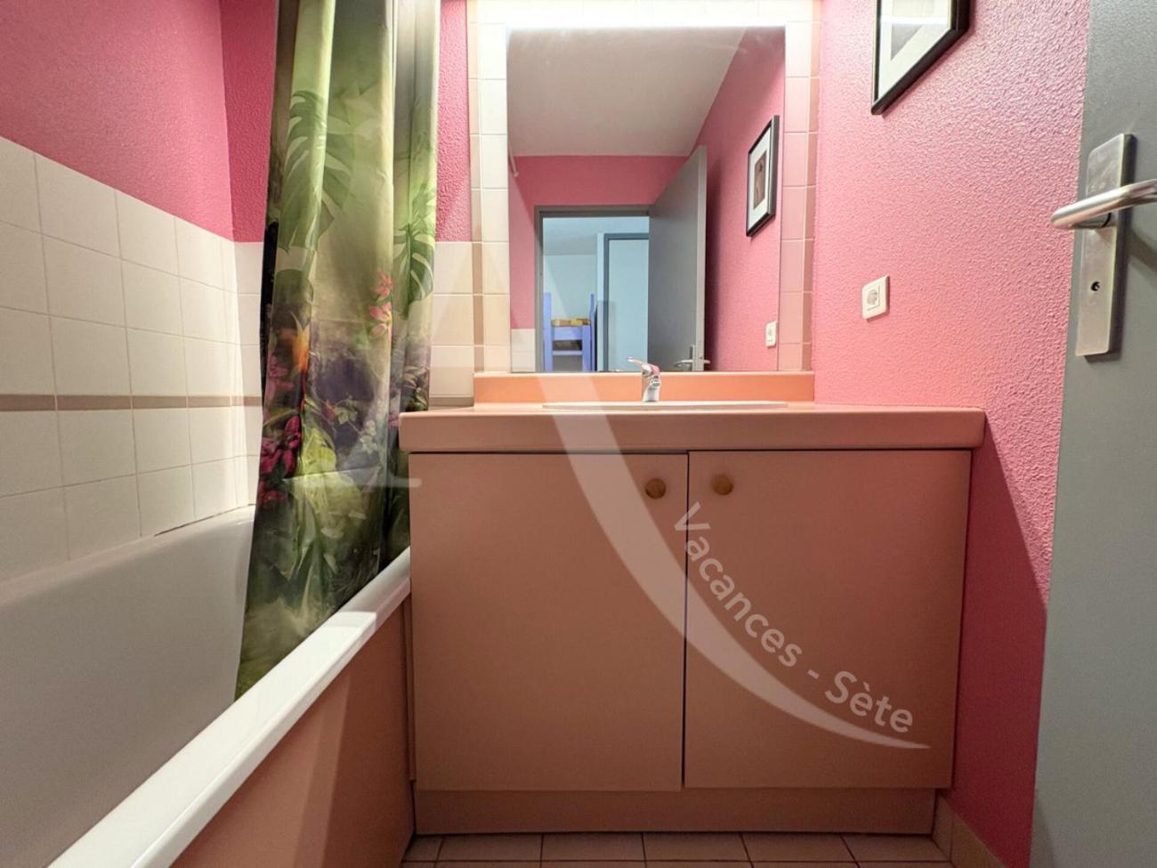 Studio Vue Mer Avec Pkg, Piscine, Tennis, Plage Direct Sete Ngoại thất bức ảnh